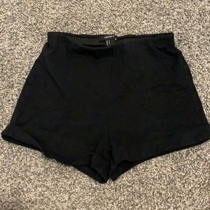 3 for $10, black fitted shorts